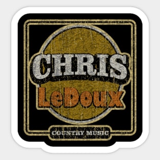 Chris LeDoux - Country Music Sticker